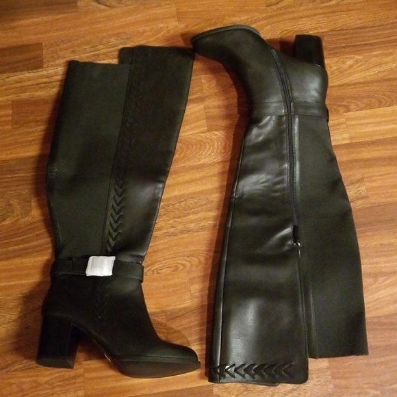 torrid Shoes - New Torrid Chevron Stitch Over the Knee Boots